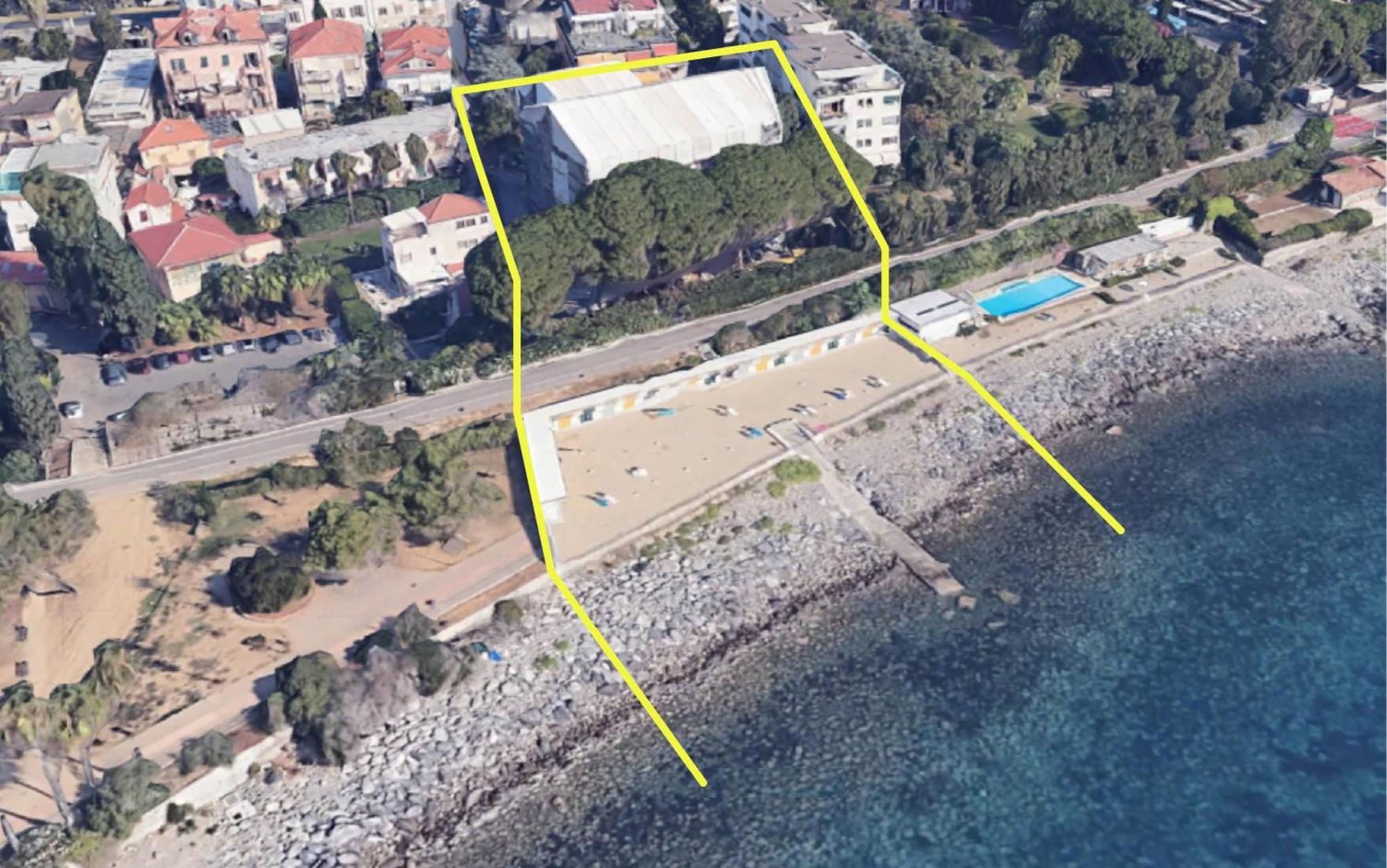 Tirrenia Beach House - Sea Front With Private Beach Sanremo Exterior photo